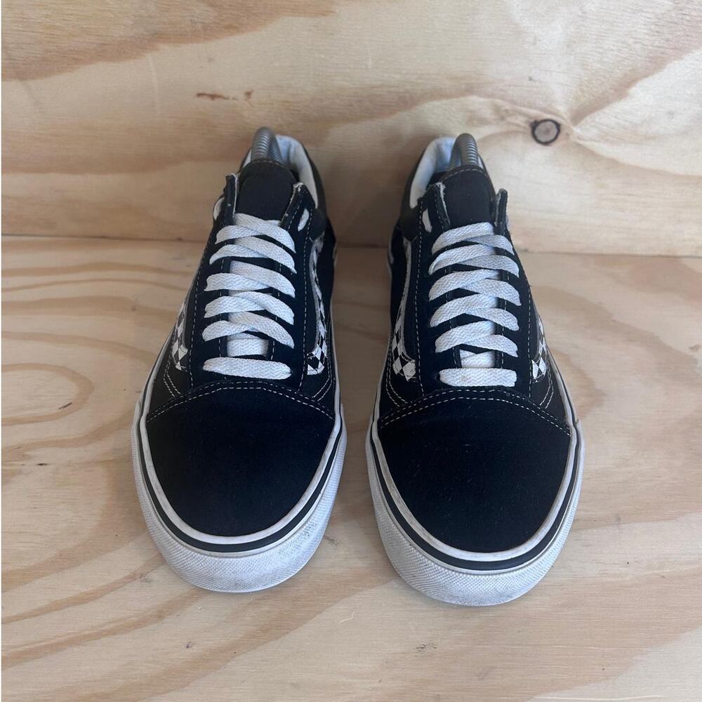 Vans Off The Wall - Old Skool Checker Floral - Sneakers - Black - Women's - 10 - Picture 2 of 9